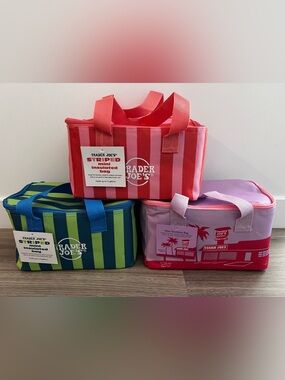 NWT Trader Joe's Summer 2026 NEW mini insulated tote bags